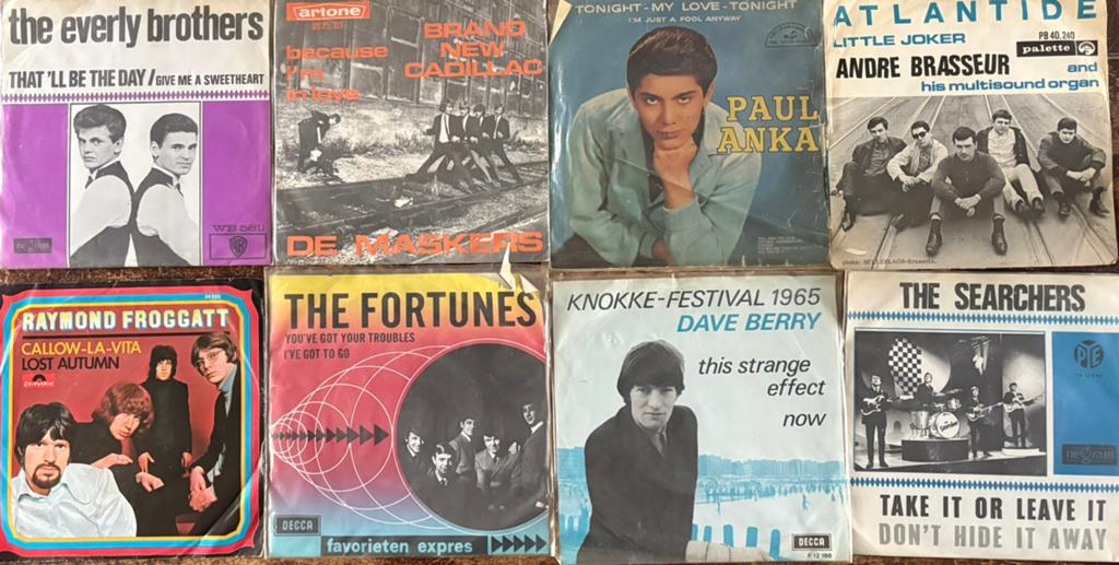 Diverse singeltjes te koop ( Jaren 60 ), Gebruikt, Single, Ophalen of Verzenden, Pop