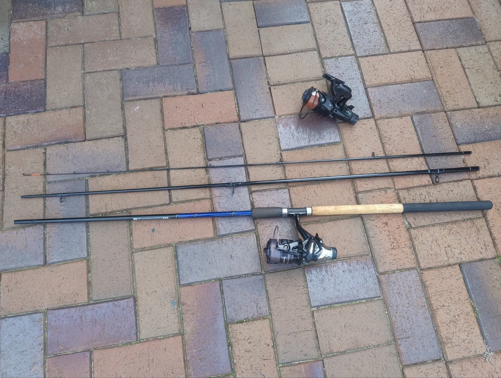 Werkelijk hele mooie Daiwa 11ft feeder met molen z.o.z., Ophalen, Zo goed als nieuw