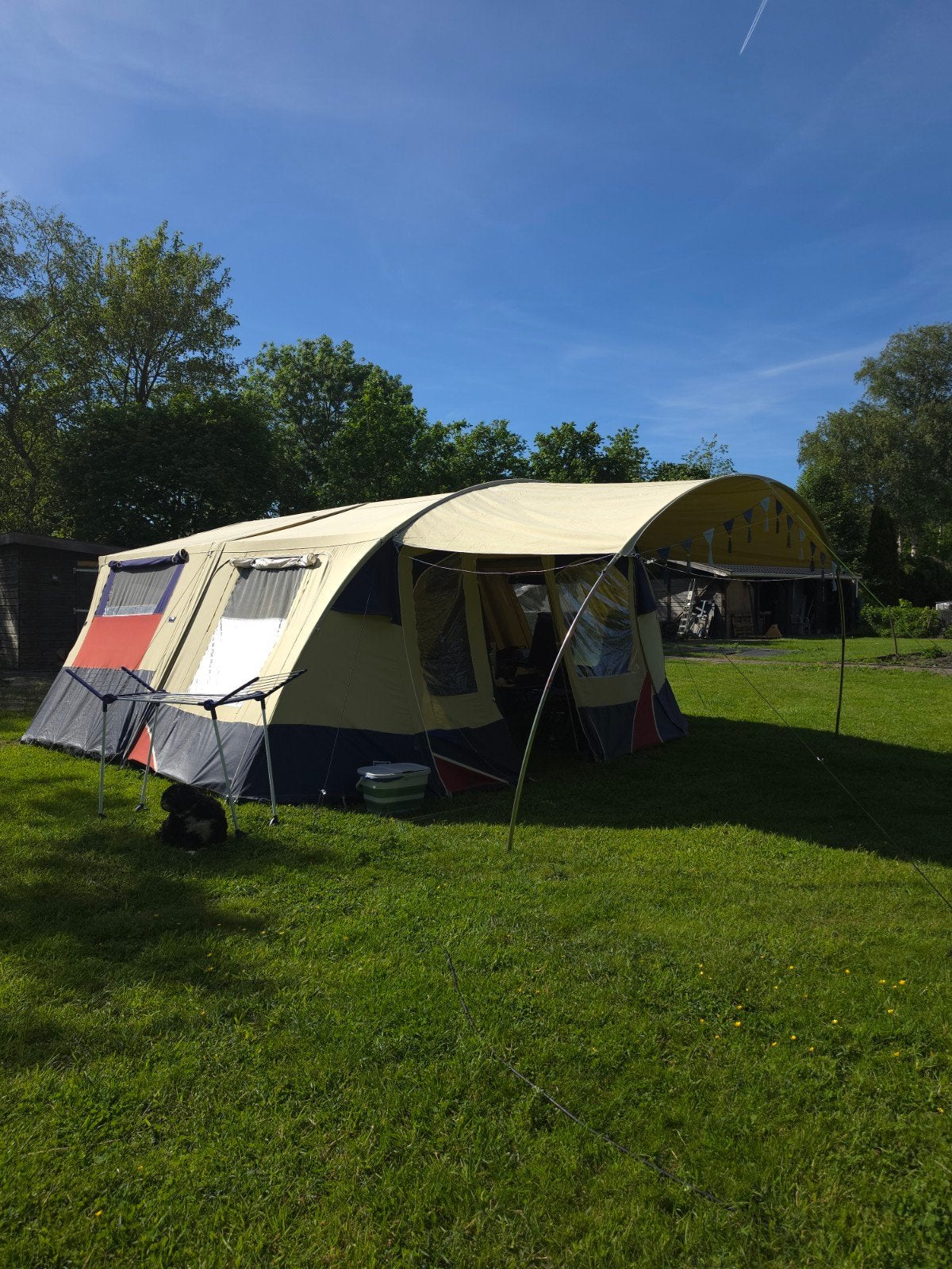 Complete Jamet Dakota vouwwagen uit 2007 met vele extra's, Caravans en Kamperen, Vouwwagens, Ophalen