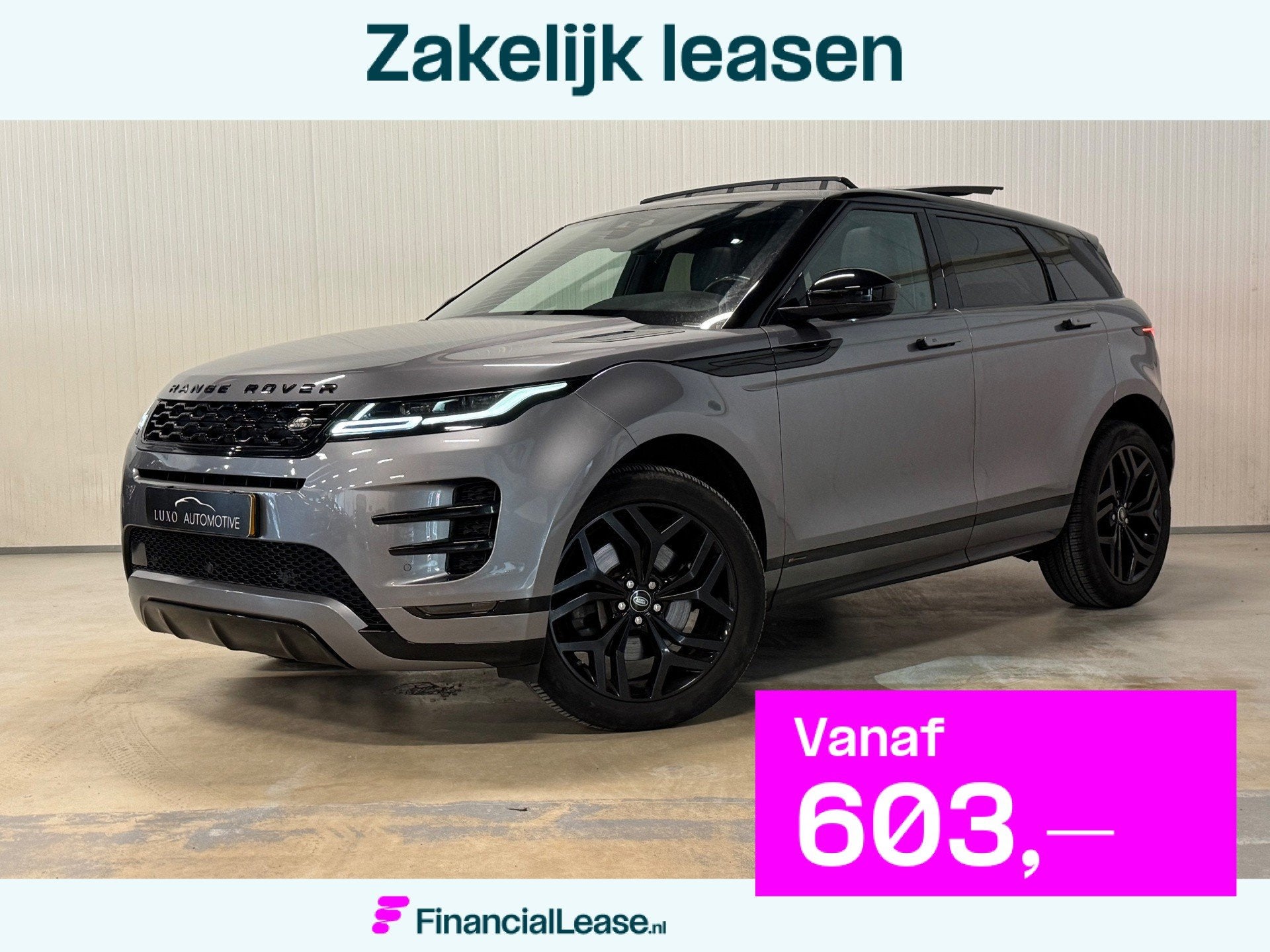 Land Rover Range Rover Evoque 2.0 P200 AWD R-Dynamic S | NAP, 1800 kg, Euro 6, 4 cilinders, Bedrijf