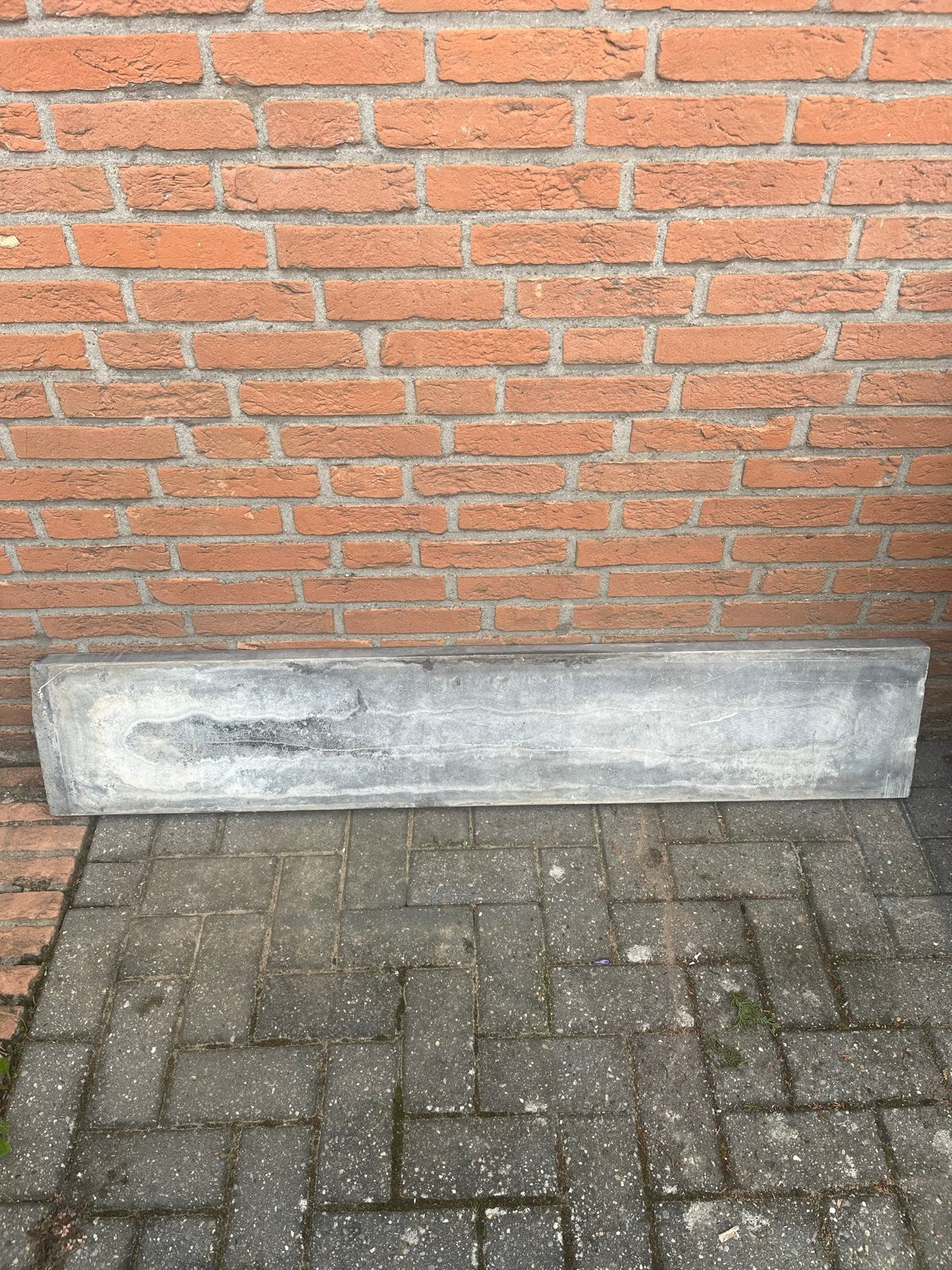 Blauwsteen/hardsteen balk, 143 cm lang, Ophalen, Gebruikt, 50 mm of meer, Balk