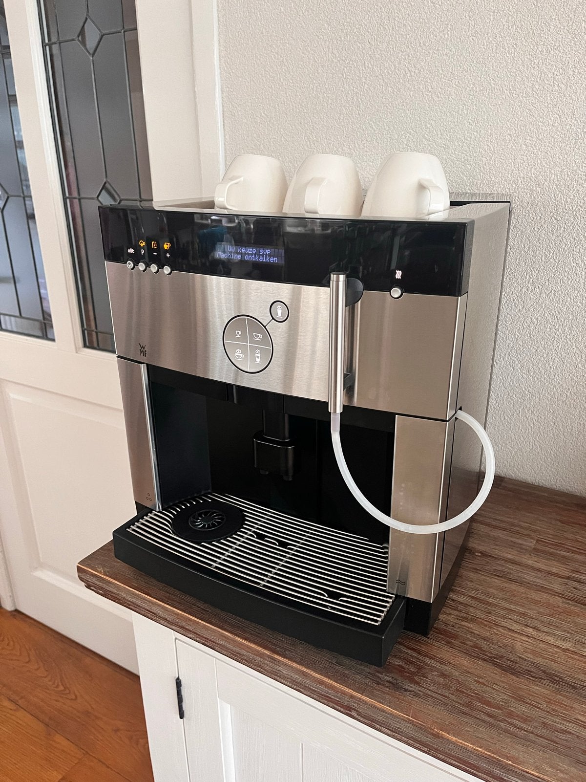 WMF 1000 S Koffiemachine - Volautomatisch Espresso Apparaat, Ophalen, Afneembaar waterreservoir, Gebruikt, 10 kopjes of meer