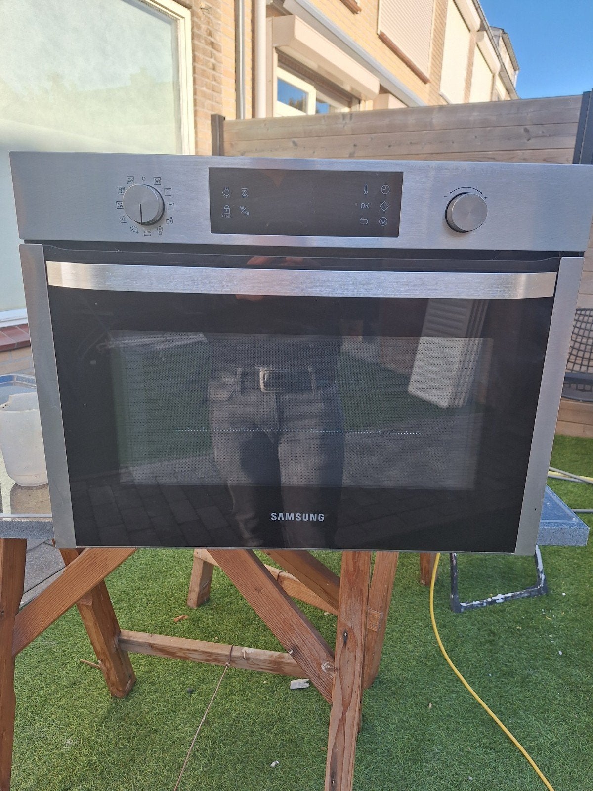 Samsung Combi-oven, Witgoed en Apparatuur, Ophalen, Minder dan 45 cm, Gebruikt, Combi-oven