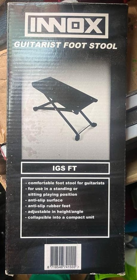 Innox Gitaar Voetsteun - Verstelbaar nieuw en Opvouwbaar, Verzenden, Nieuw, Instrumentstandaard, Gitaar