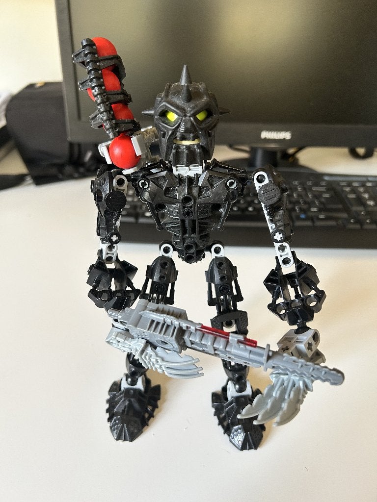 LEGO Bionicle 8729 Toa Nuparu - Compleet ✅, Gebruikt, Bionicle, Lego, Inclusief instructies