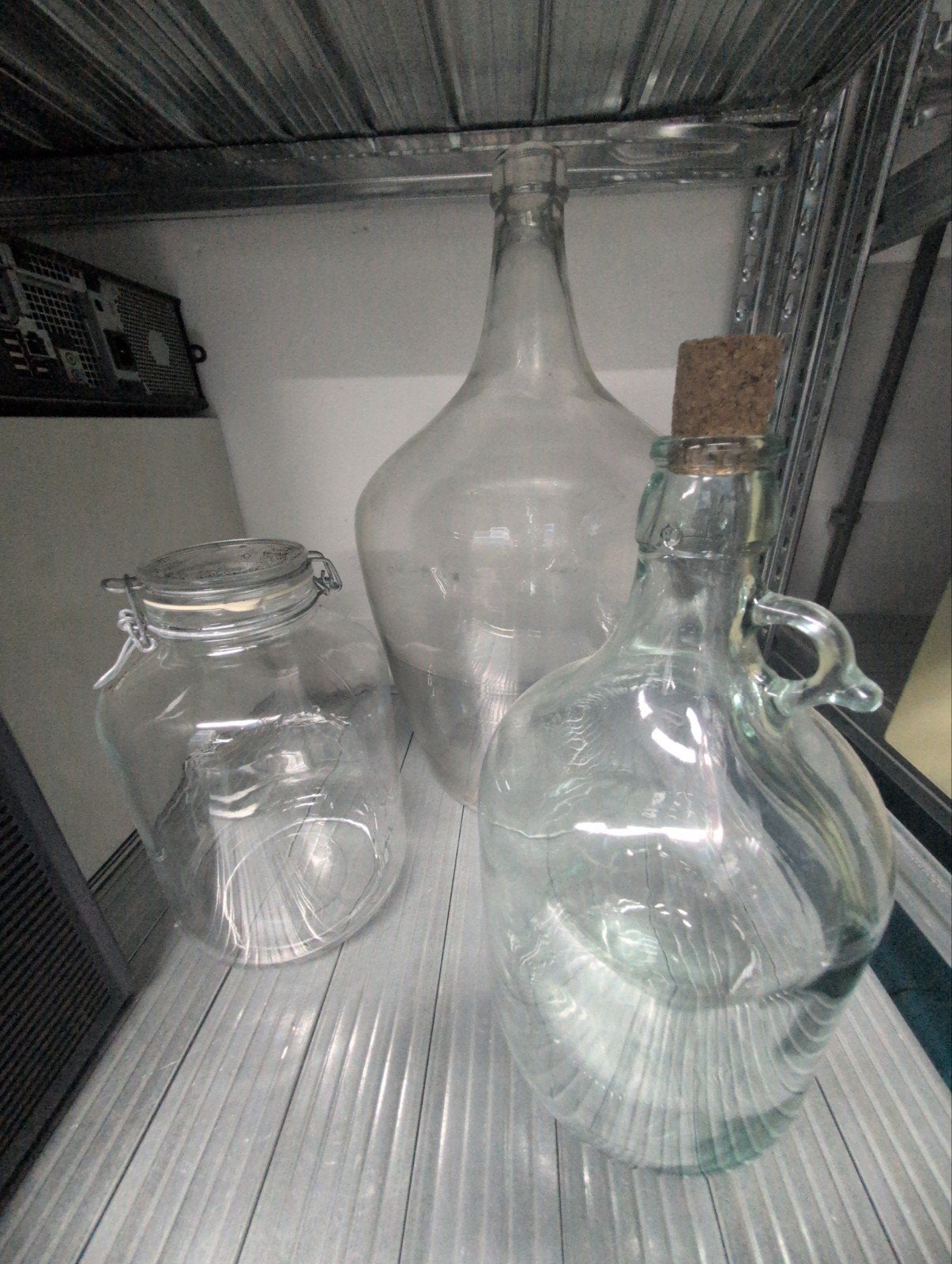 set van 3 - Glazen potten voor terrarium decoratie (3 stuks), Ophalen