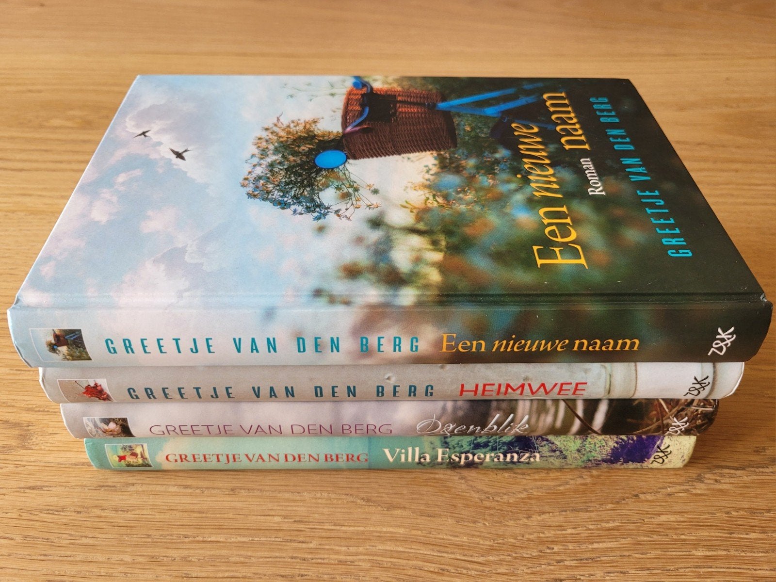 4x Greetje van den Berg, christelijke romans ZGAN/IZGS €10,-, Ophalen of Verzenden, Zo goed als nieuw