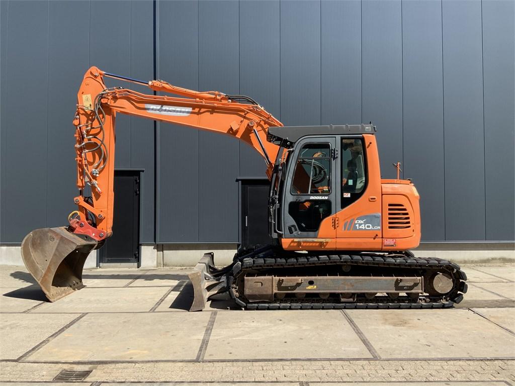 Doosan DX 140 LCR (bj 2014), Graafmachine