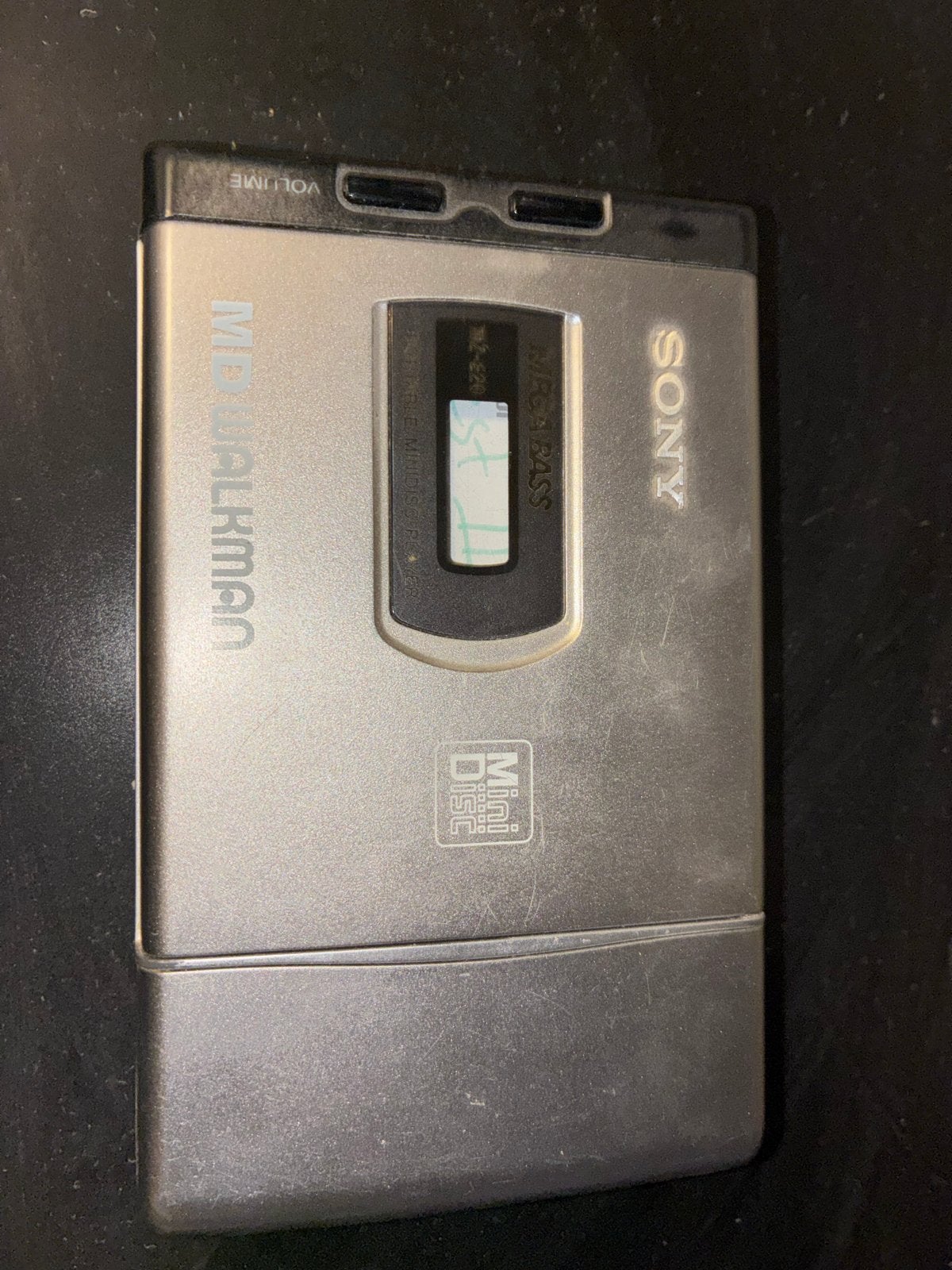 Sony MZ-E20 Portable MiniDisc Speler - Zilver, Ophalen of Verzenden, Minidisc-speler