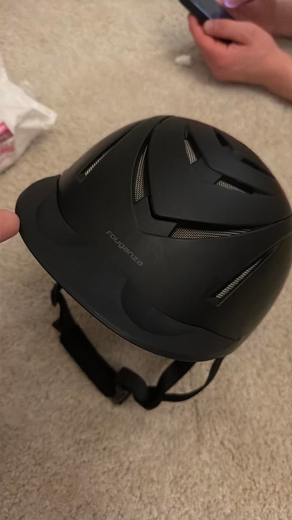 Kinder Paardrij helm, Dieren en Toebehoren, Paardrijkleding, Ophalen of Verzenden, Zo goed als nieuw, Overige soorten, Cap