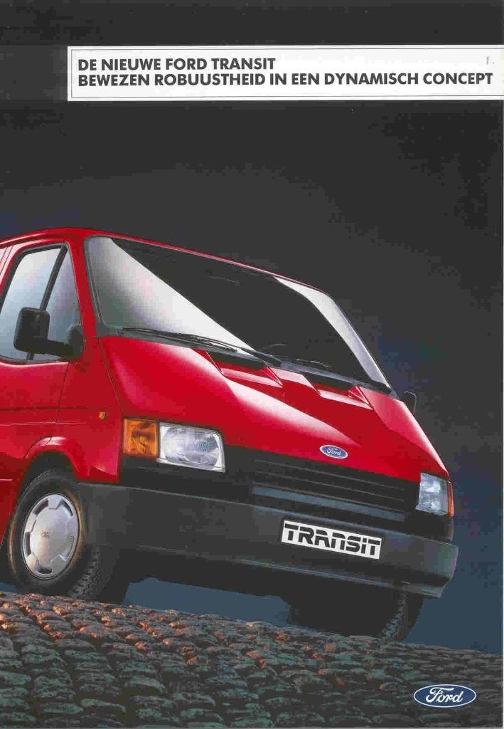 De nieuwe Ford Transit (jan. 1986), Boeken, Ophalen of Verzenden, Nieuw, Ford