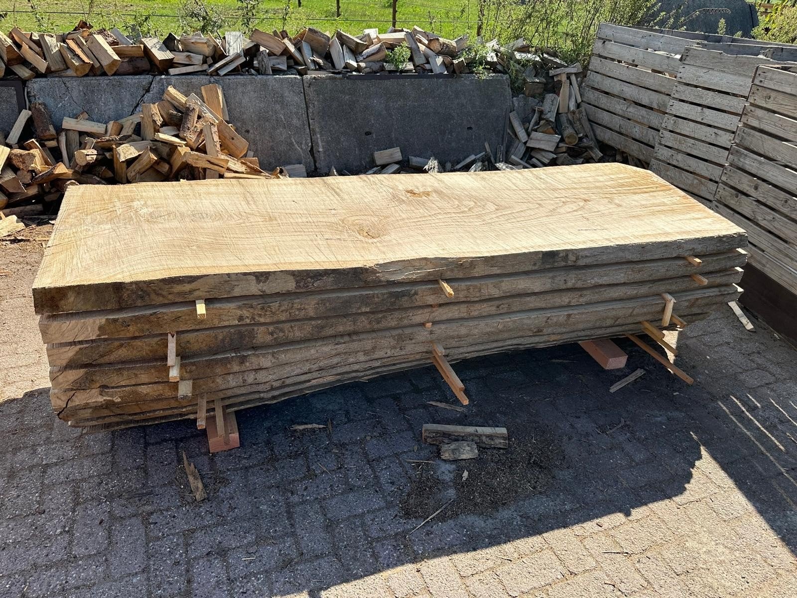 eiken planken, Ophalen of Verzenden, Eiken, Minder dan 200 cm, Plank