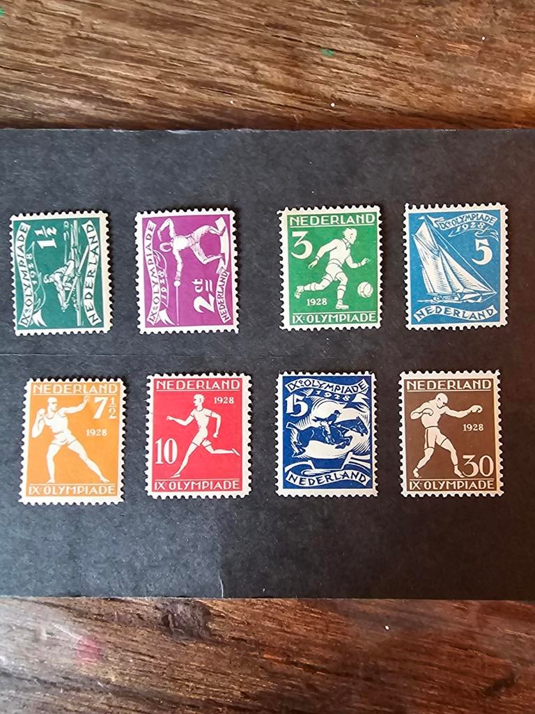 Nederland 1928 Olympiade NVPH 212-219 ongestempeld

!, Ophalen of Verzenden, T/m 1940, Postfris