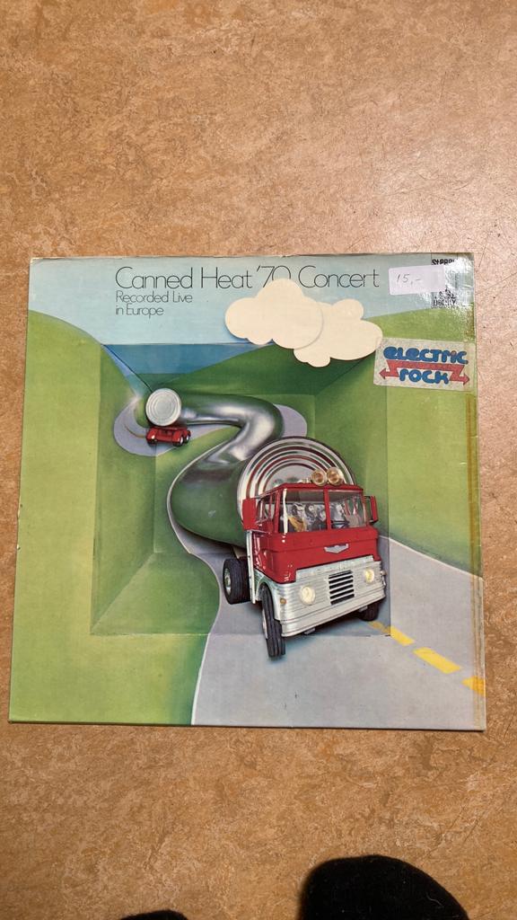 Canned Heat '70 Concert - Recorded Live in Europe LP, Cd's en Dvd's, Gebruikt, Ophalen of Verzenden, 12 inch, R&B