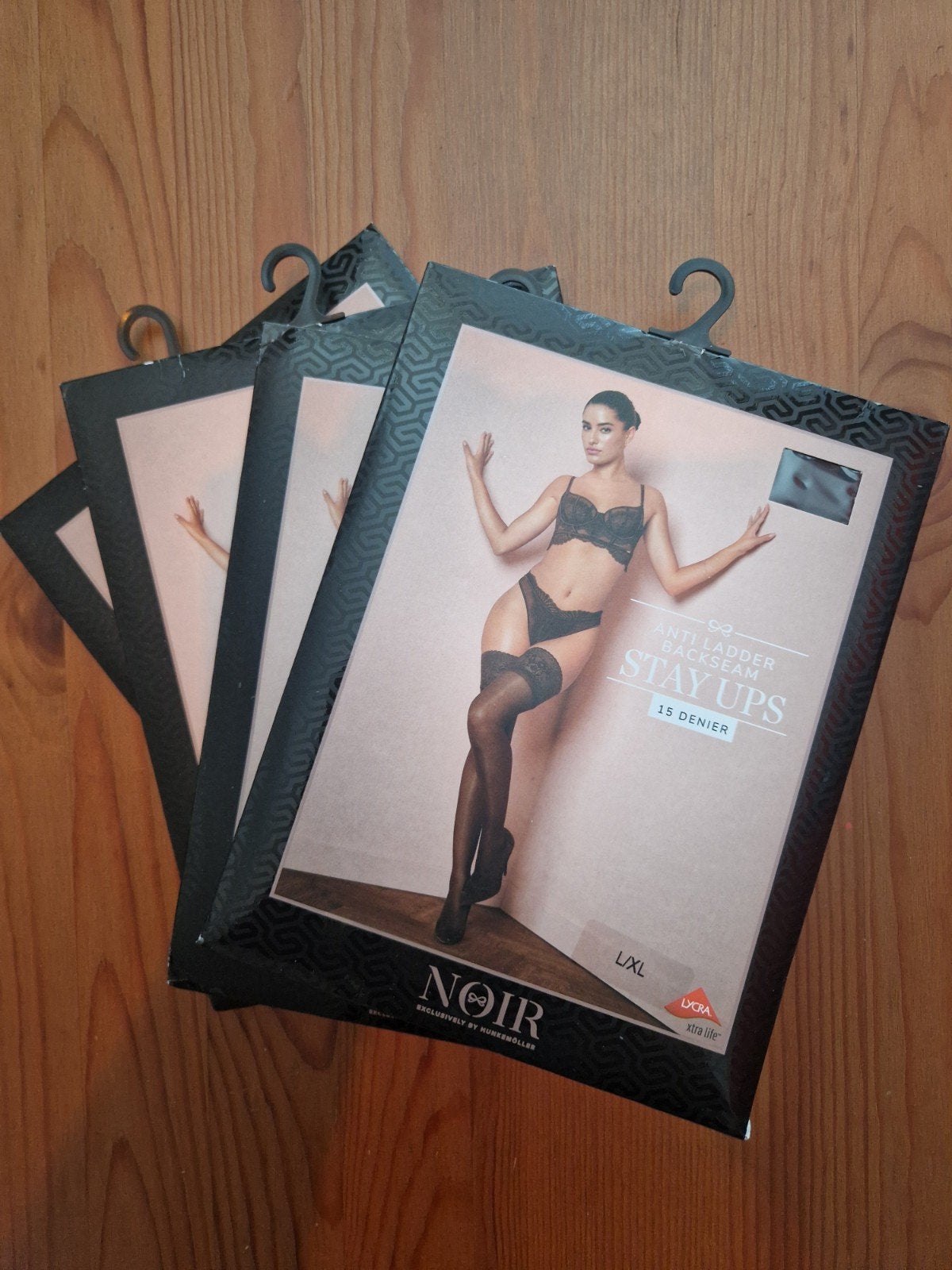 Hunkemoller Stay ups maat L/XL BRUIN, Hunkemöller, Ophalen of Verzenden, Bruin, Overige typen
