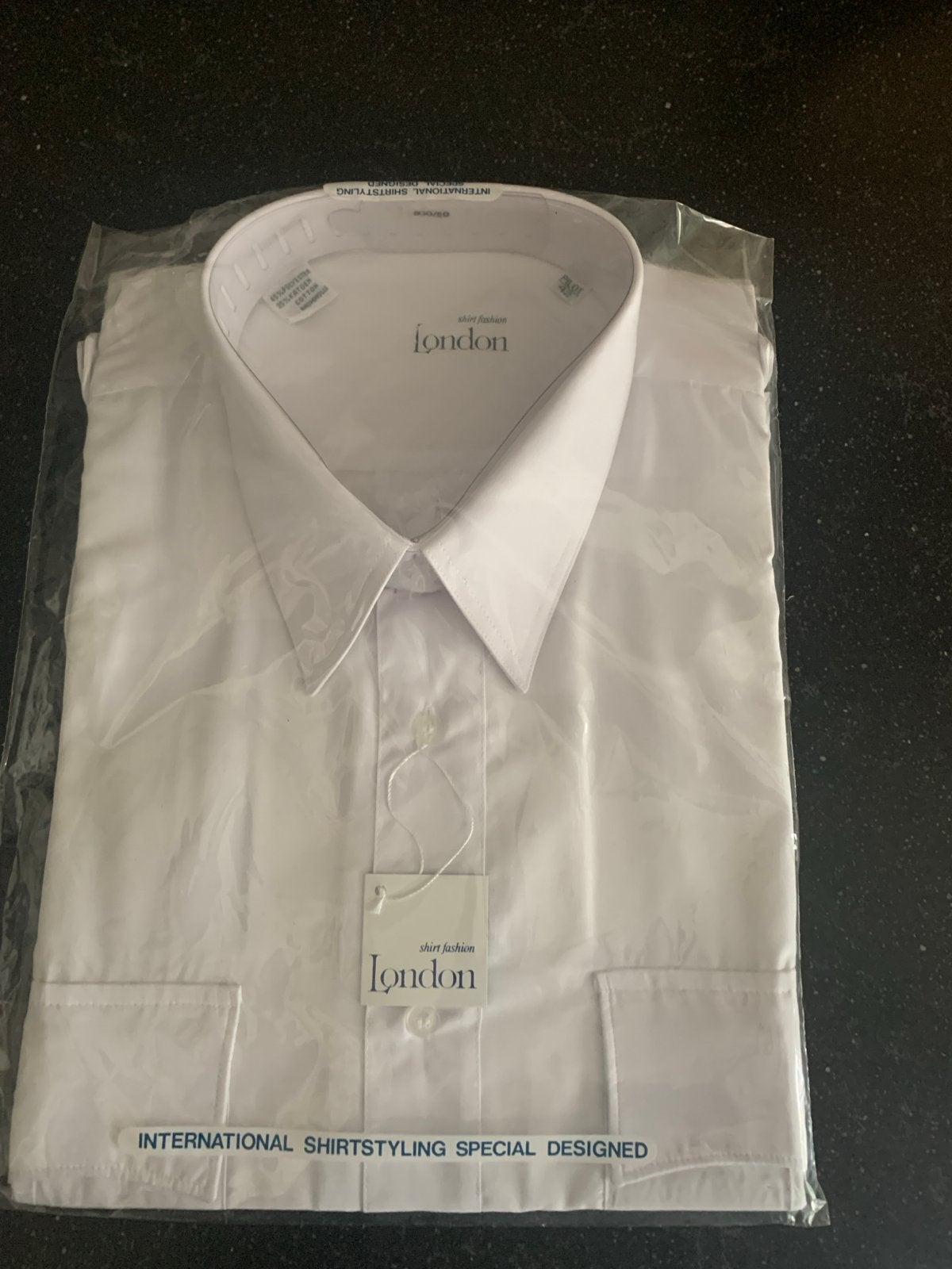Nieuw London overhemd, wit, maat 42, Kleding | Heren, Overhemden, Ophalen, Nieuw, Wit, Halswijdte 41/42 (L)