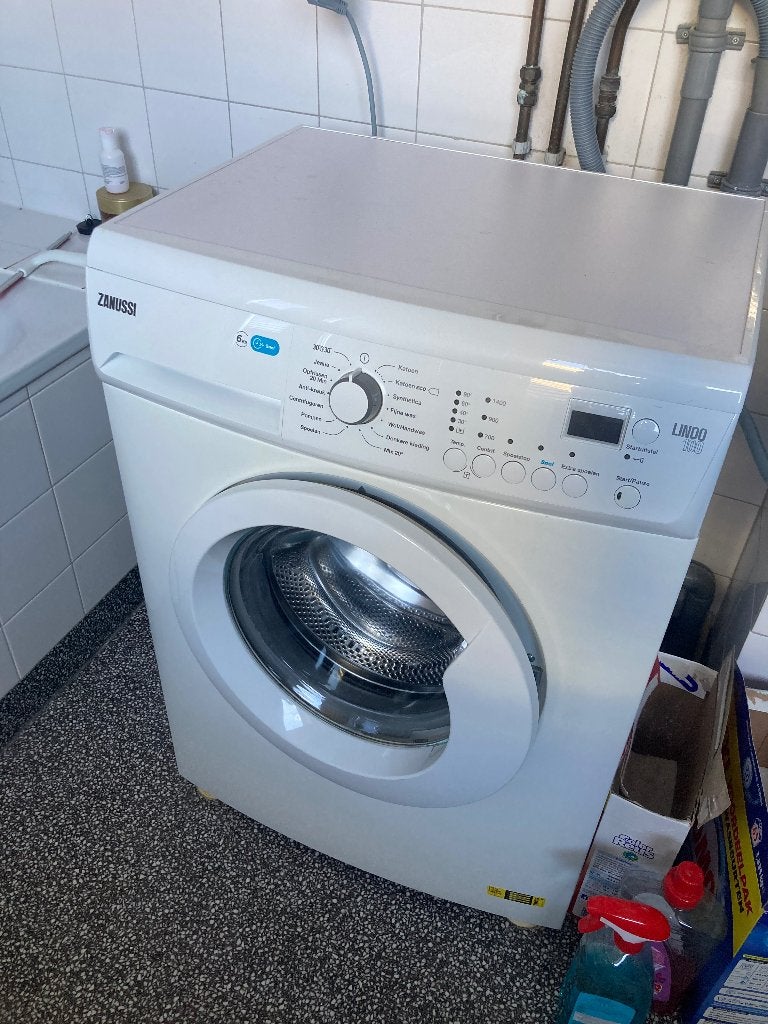 Zanussi wasmachine, Ophalen, 1200 tot 1600 toeren, Gebruikt, 4 tot 6 kg