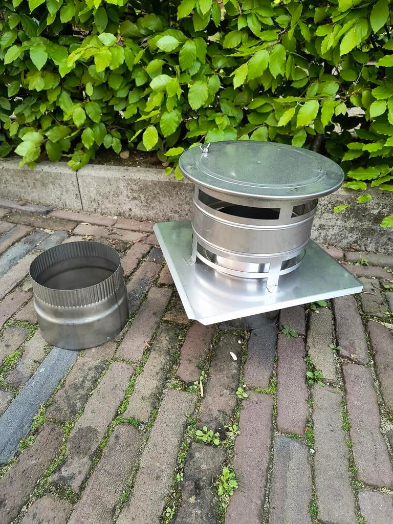 schoorsteenkap 150 mm, Ophalen, Overige kleuren, Overige typen, Nieuw