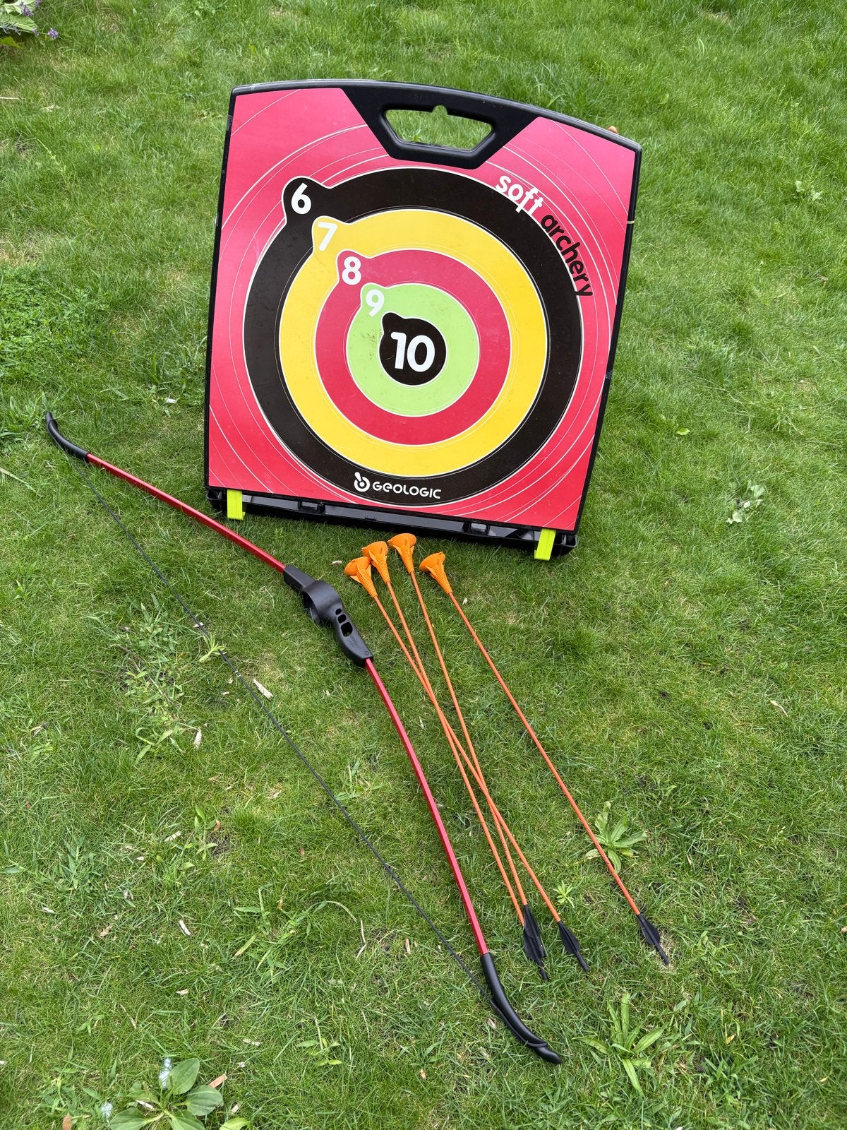 Geologic Soft Archery Boogschietset met Doelwit, Ophalen, Gebruikt