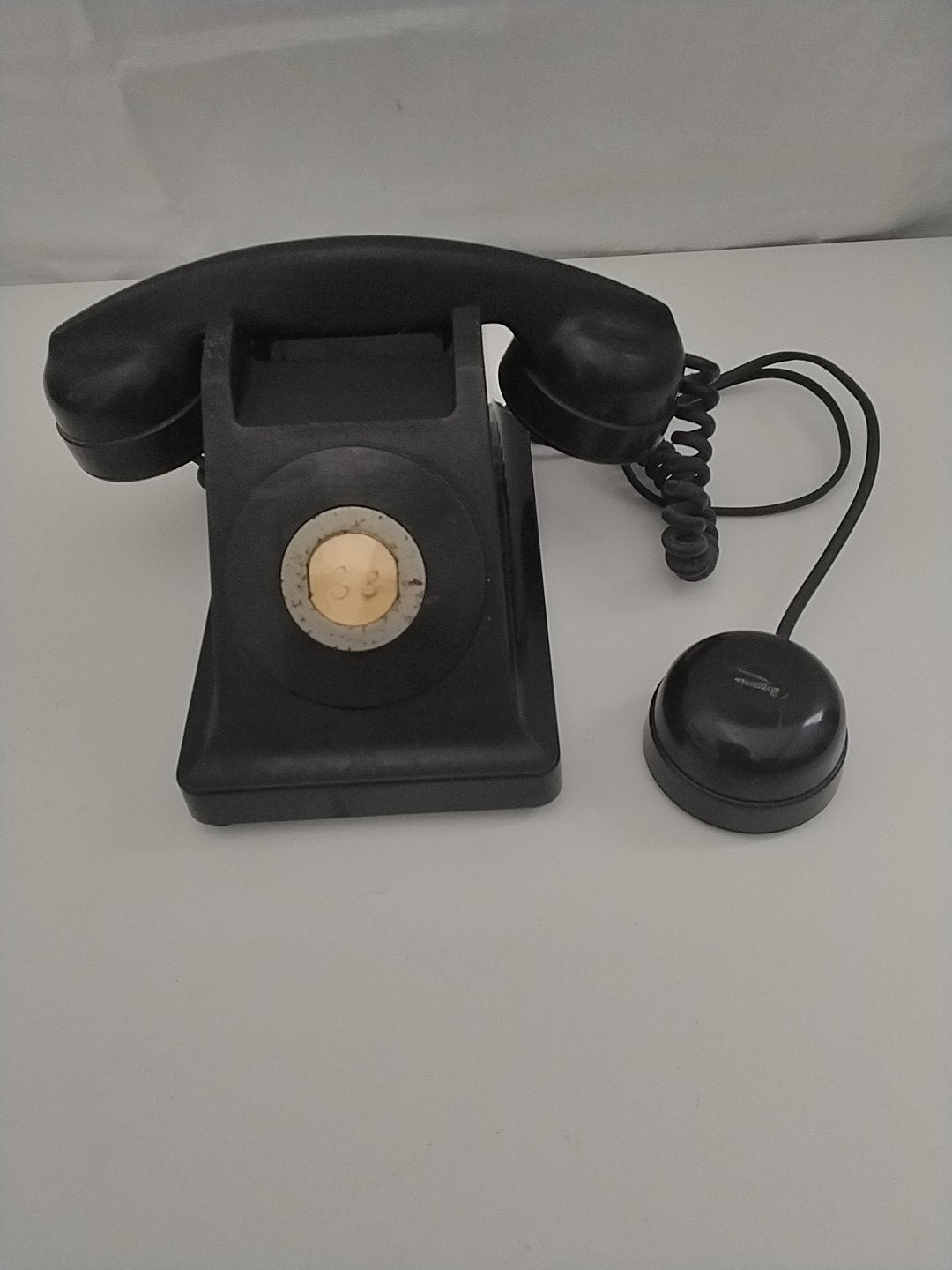 Vintage Ericsson Colombes Telefoon - Zwart Bakeliet, Ophalen of Verzenden