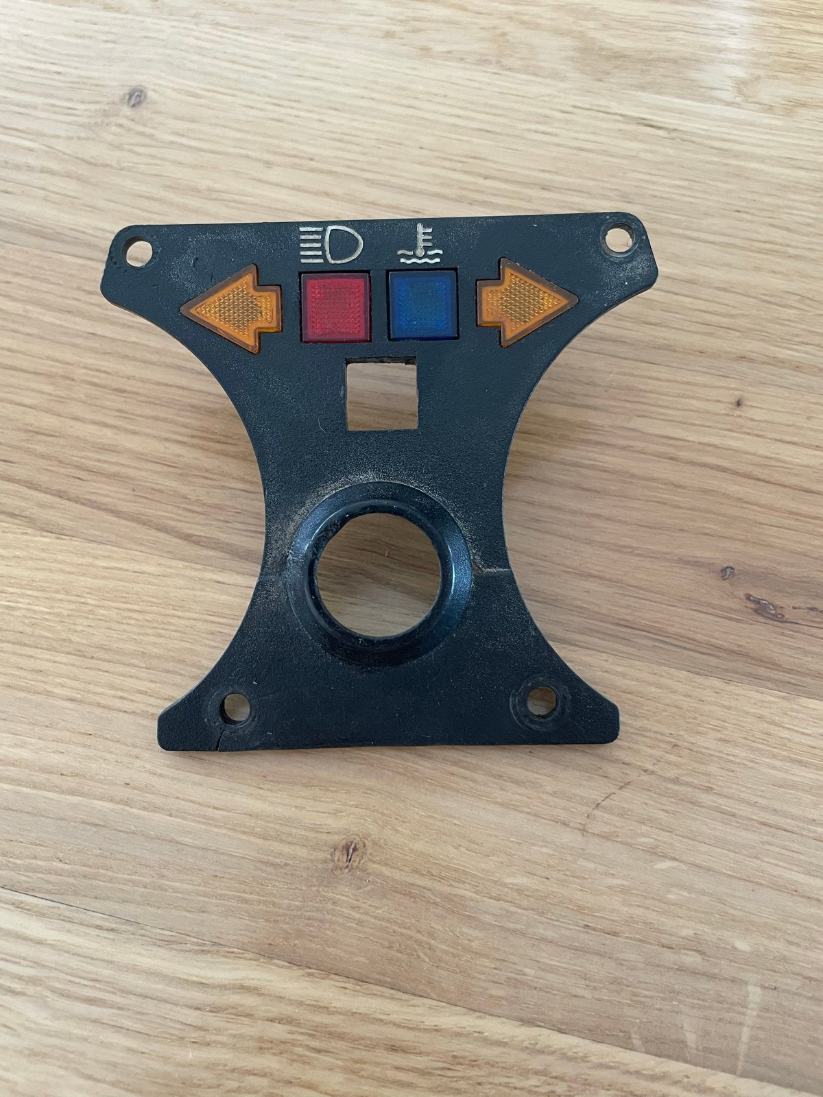 Afdekplaatje cockpit Zundapp 529 530 cockpit plaatje, Ophalen, Gebruikt, Overige typen