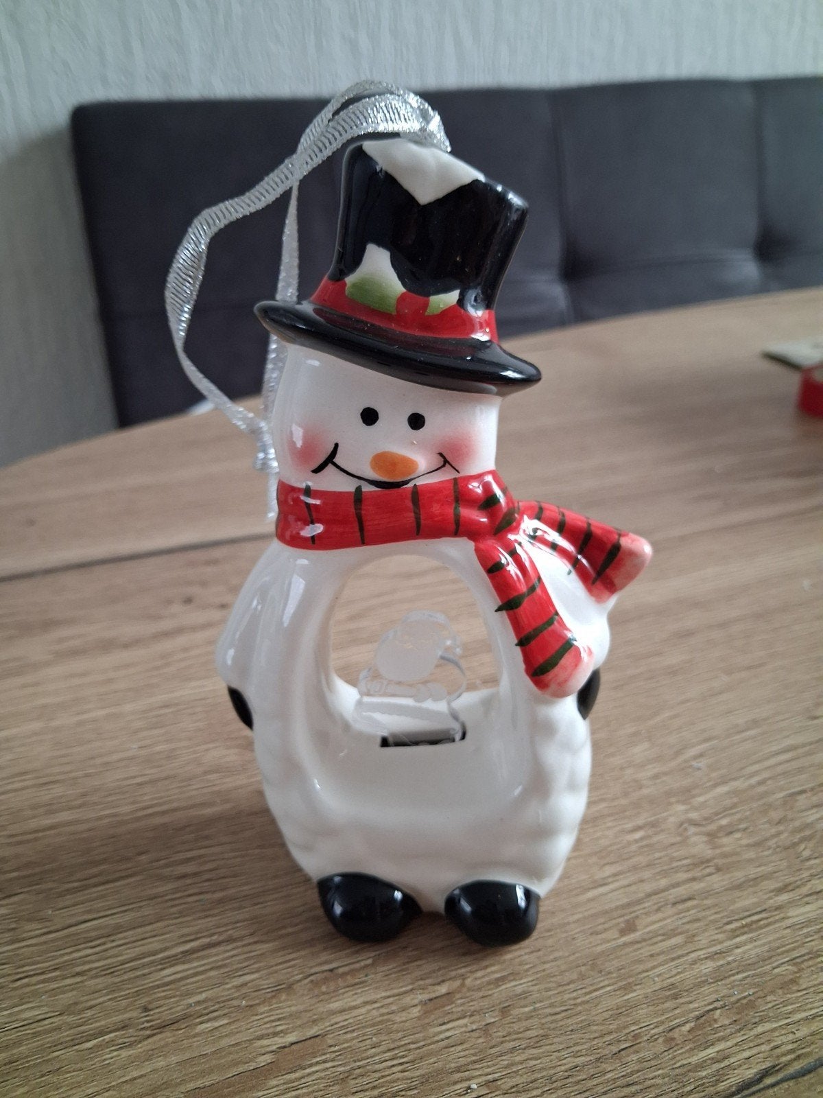 sneeuwpop met licht €1,-, Ophalen of Verzenden