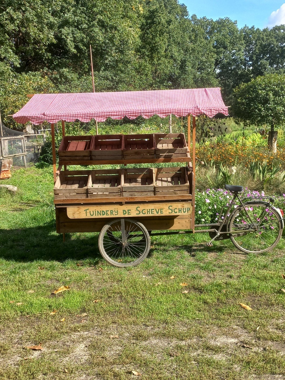 bakfiets, Ophalen, Gebruikt, Goederen