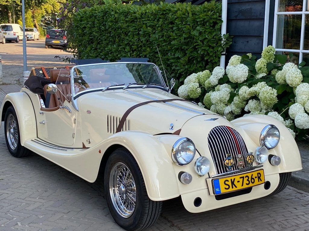 Morgan Plus-4 2.0 2015 Royal Yvory,CONCOURSSTAAT, Auto's, Overige Auto's, Achterwielaandrijving, Cabriolet, Bruin, Handgeschakeld