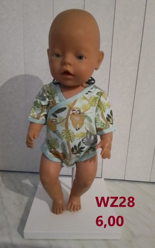 Poppenkleertjes baby born. Rompertje. Opbrengst KiKa., Ophalen of Verzenden, Nieuw, Babypop