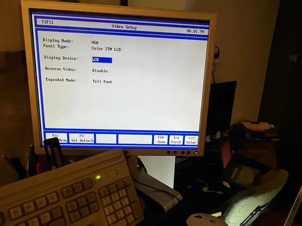 Oude Tulip 486 laptop uit Den Bosch, Computers en Software, Vintage Computers, Ophalen of Verzenden
