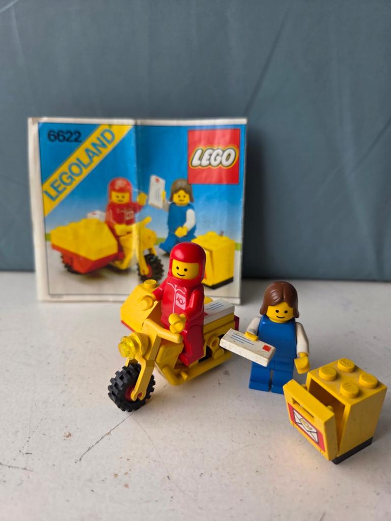 Lego 6622 - Mailman on motorcycle, Compleet, Gebruikt, Lego, Ophalen of Verzenden