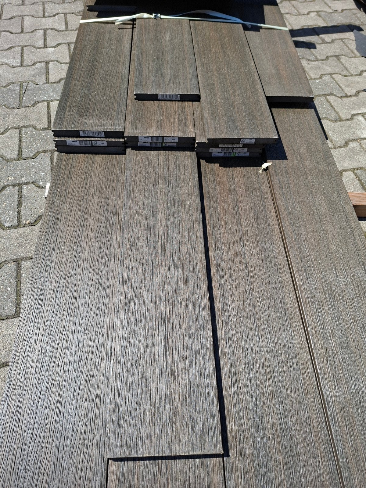 50 strekkende meter Wengé vlonderplanken, Ophalen of Verzenden, Nieuw, Hout