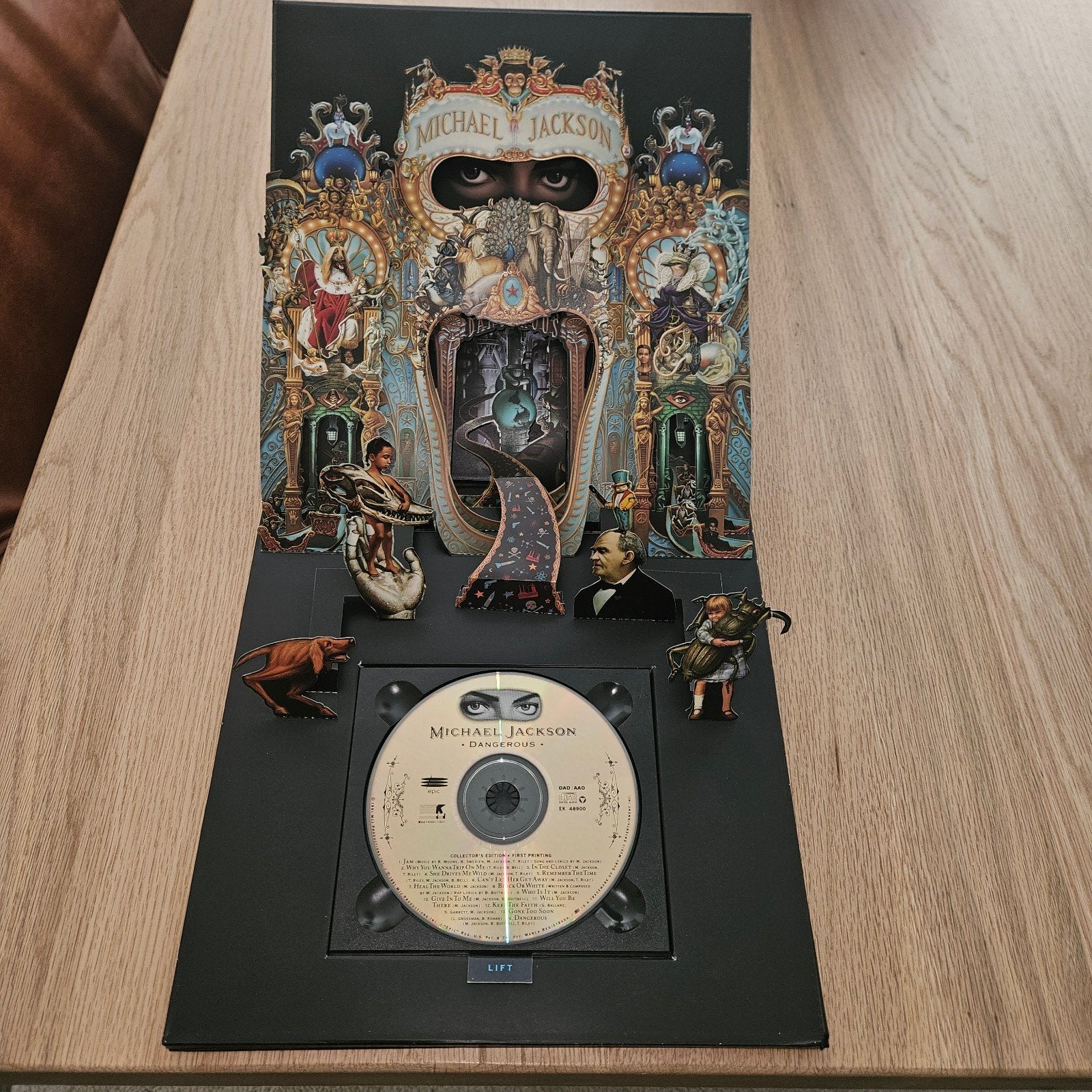 Michael Jackson - Dangerous Collector's Edition CD, Ophalen, Pop, Zo goed als nieuw, Eerste persing