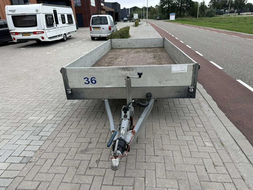 Vlemmix tandemasser plateauwagen 400x183 2.7T 1.650,- ex btw, Auto diversen, Gebruikt