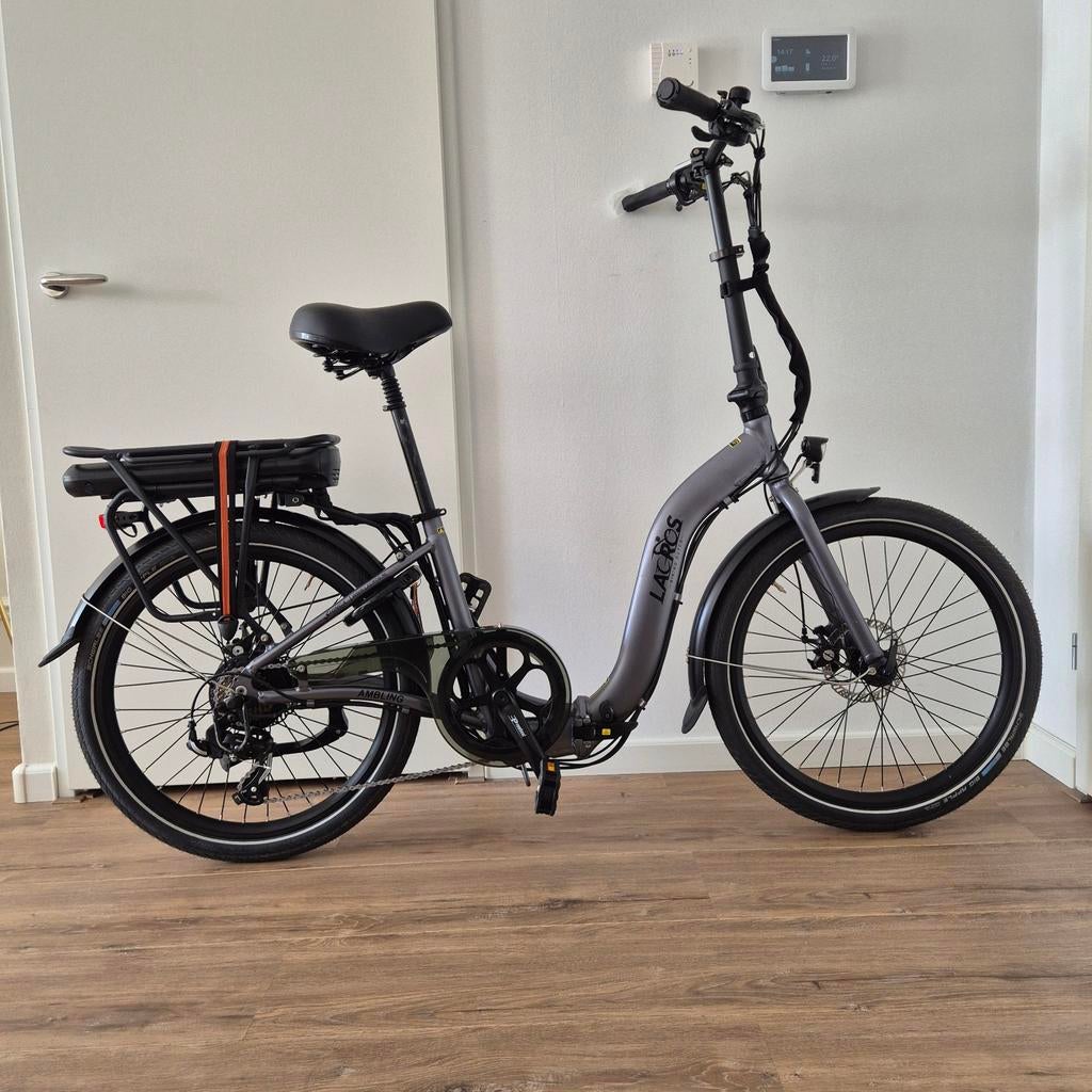 2x Z.G.A.N. Lacros Ambling  elektrische vouwfietsen (24inch), Fietsen en Brommers, 20 inch of meer, Versnellingen, Zo goed als nieuw