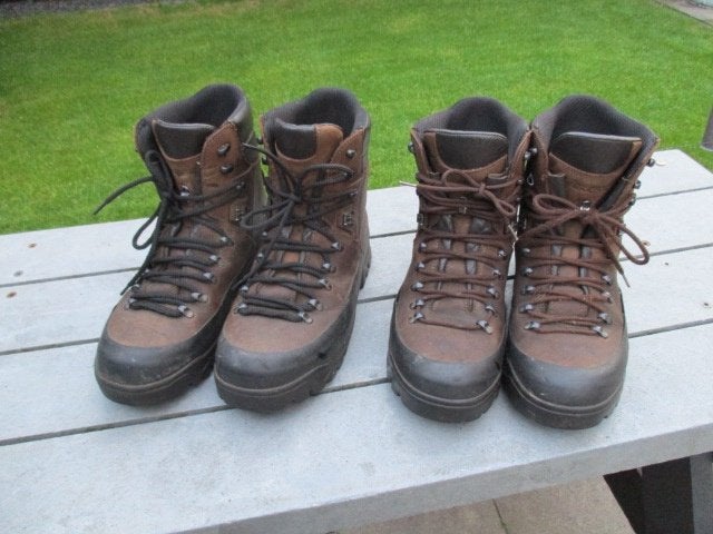trezeta wandelschoenen bruin 2 paar., Sport en Fitness, Ophalen, Zo goed als nieuw, Schoenen