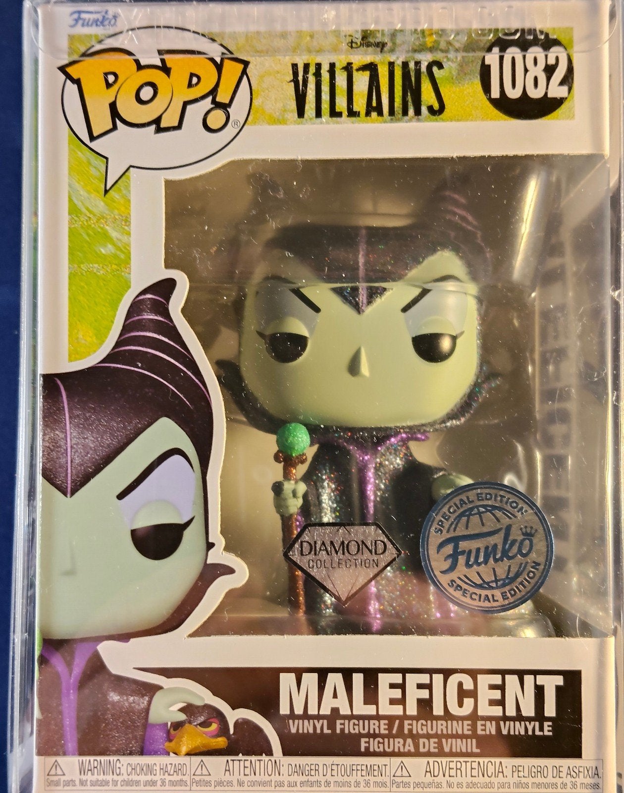 Funko Pop! Disney Villains Maleficent Diamond Collection, Ophalen of Verzenden, Nieuw