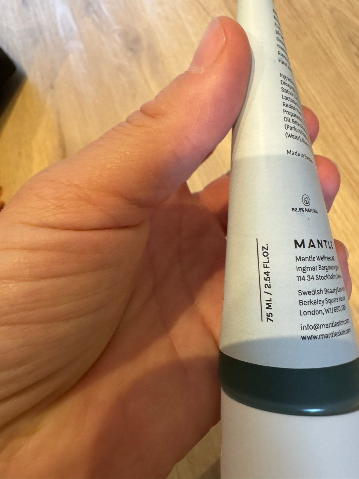 Mantle The Bare Balm - Reinigingsbalsem 75ml, Ophalen of Verzenden, Nieuw, Gehele gezicht, Reiniging