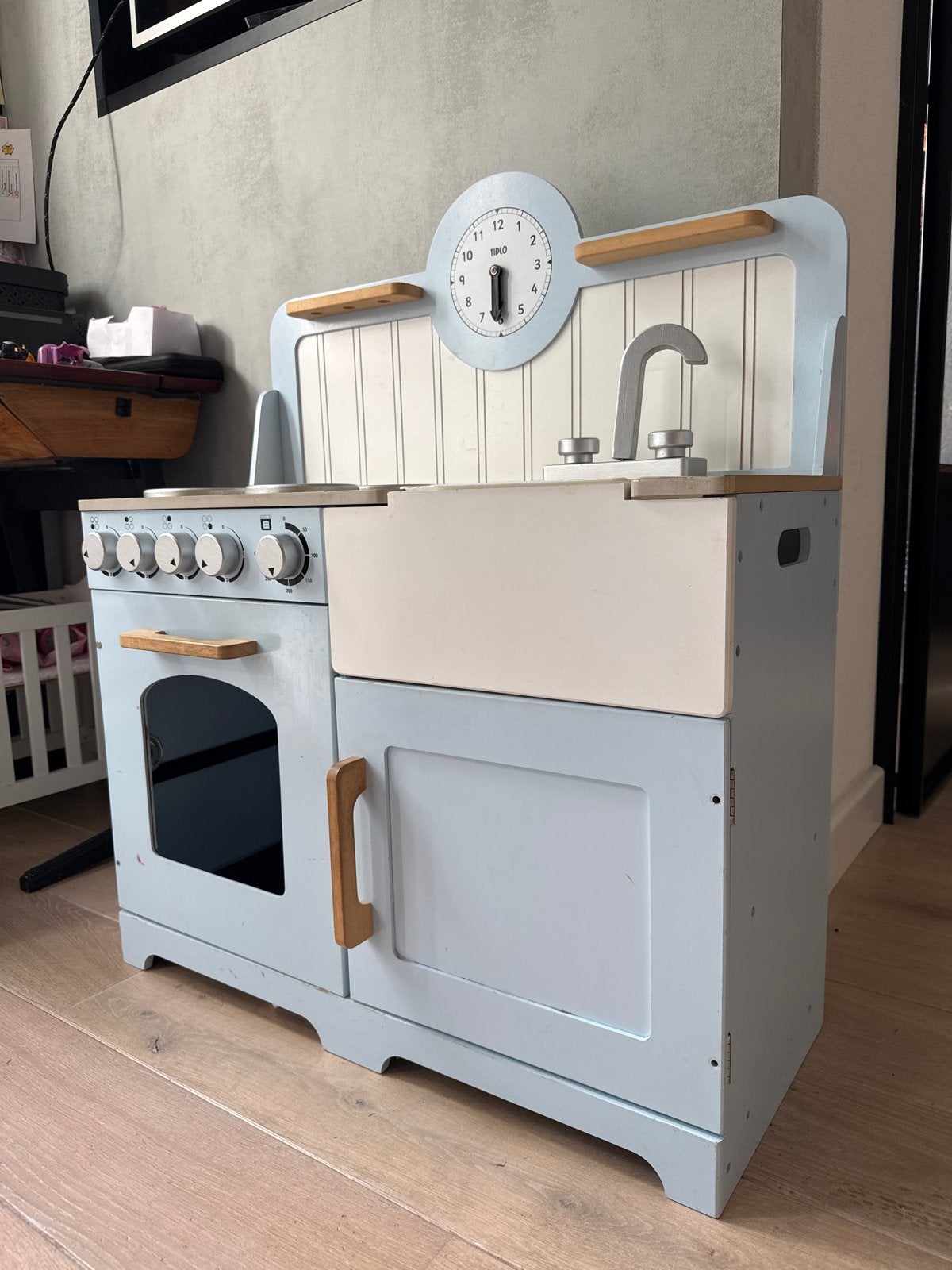 Houten speelkeuken Tidlo -, Ophalen of Verzenden, Zo goed als nieuw, Hout, Speelkeuken