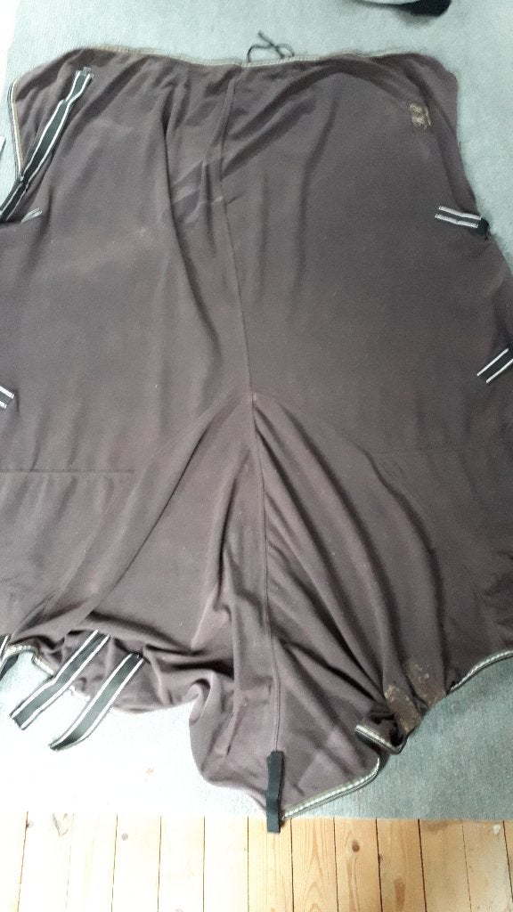 bruin fleece uitstapdeken, Gebruikt, Overige merken, Verzenden, Overige typen