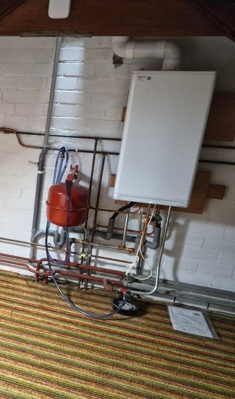 Intergas Extreme 36 Hybride Ready CV-ketel, Doe-het-zelf en Verbouw, Verwarming en Radiatoren, Ophalen, 30 tot 80 cm, Hoog rendement (Hr)