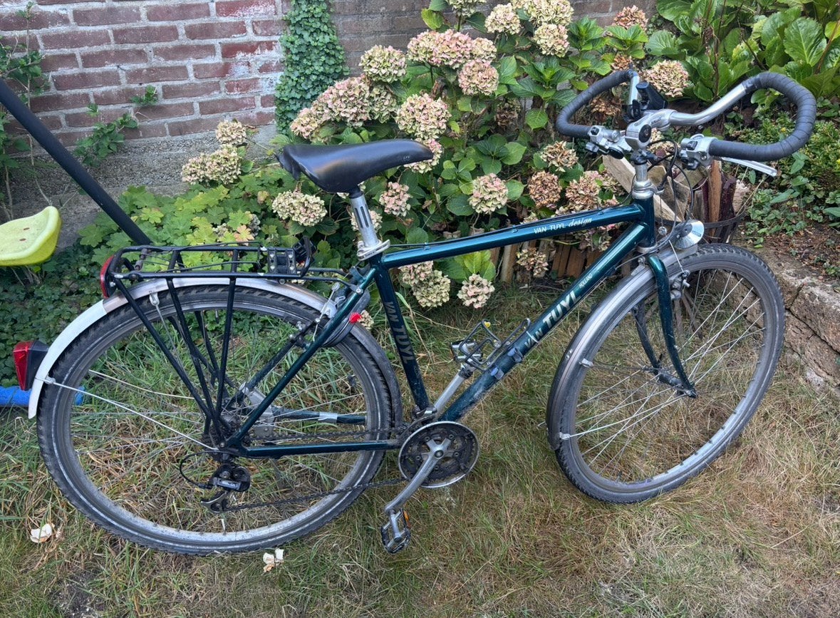 Van Tuyl design herenfiets, 28 inch, Gebruikt, Meer dan 20 versnellingen, Ophalen
