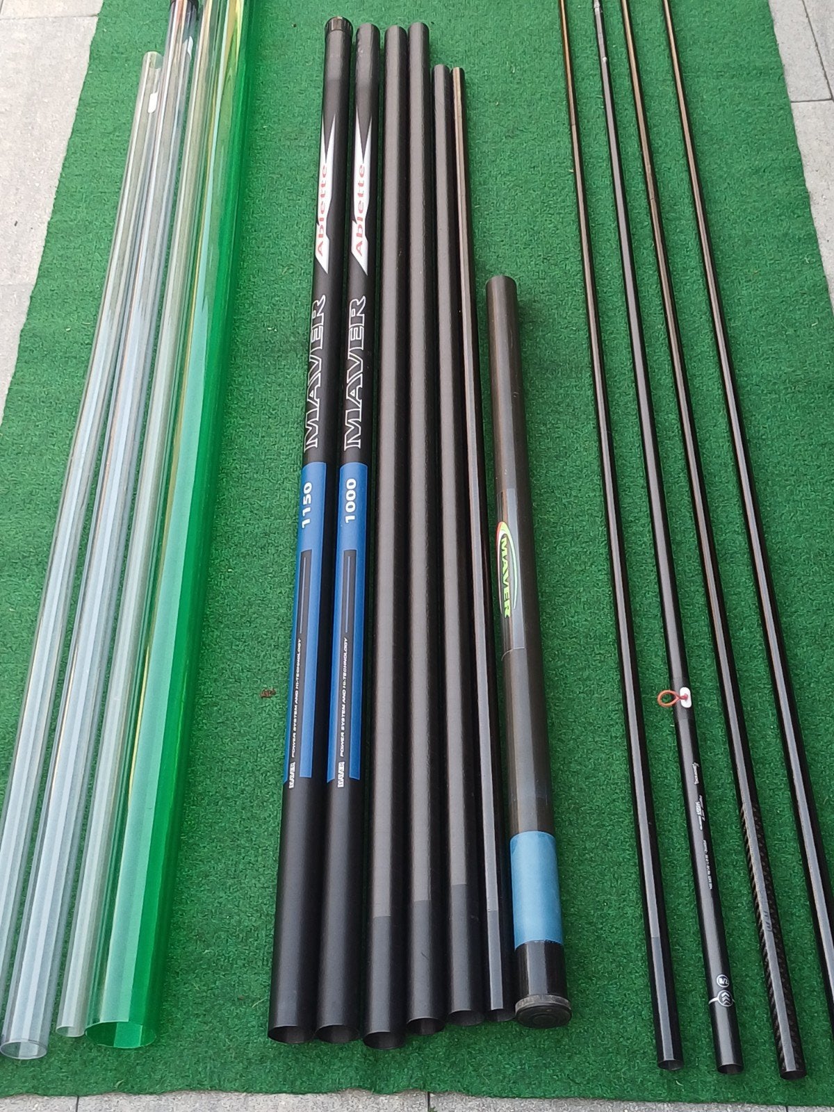 maver arlette  11.5m hengel met topsets, Watersport en Boten, Ophalen, Vaste hengel