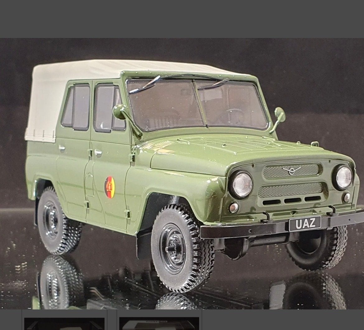 UAZ 469 (NAV) 1975 Whitebox 1:24, Ophalen of Verzenden, Nieuw, Auto, Overige merken
