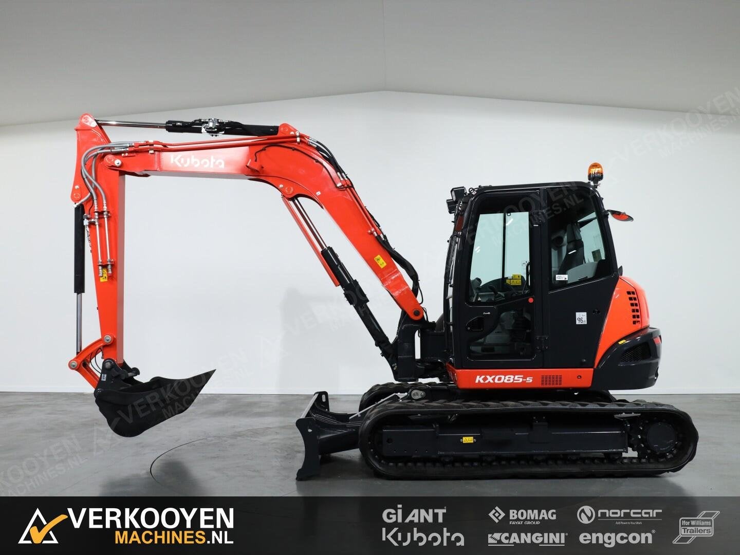 2026 Kubota KX085-5 Mono VK10778, Graafmachine