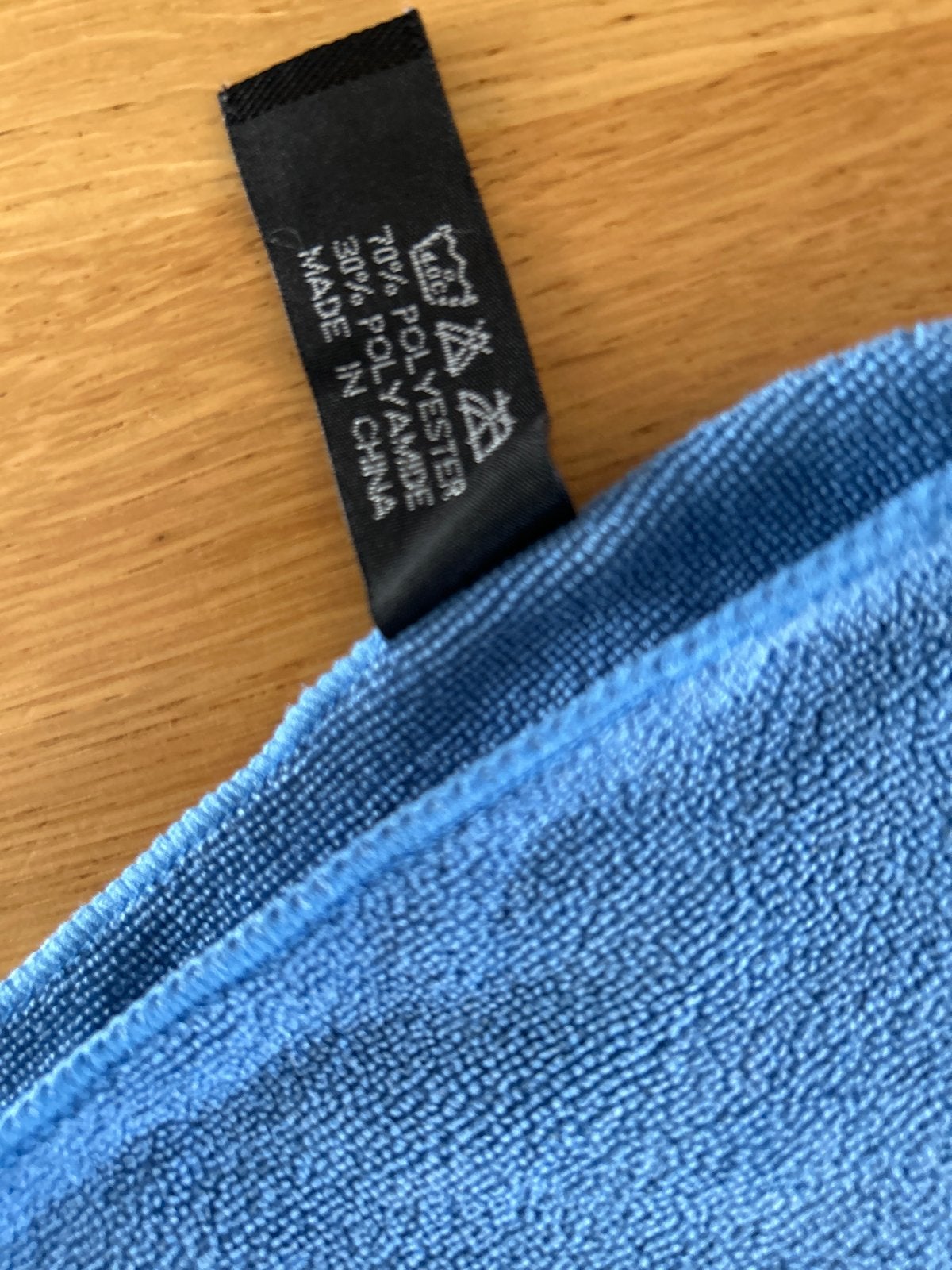 Microvezel Handdoek 75x140cm - Sneldrogend en Compact, Ophalen, Blauw, Overige merken, Handdoek