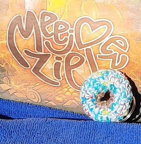 Leuke Donut Sleutelhanger - Handgemaakt, Ophalen of Verzenden, Nieuw