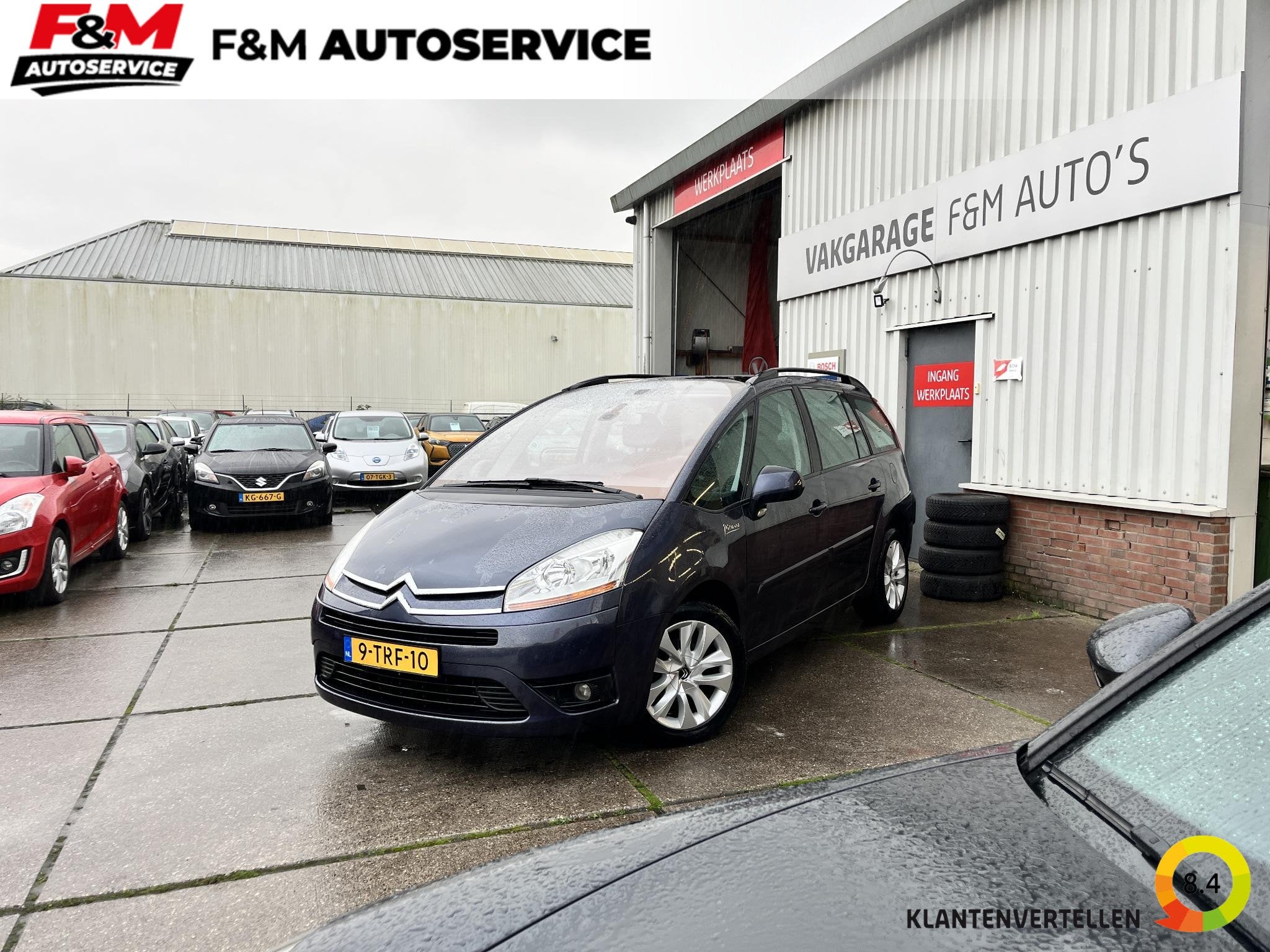 Citroën C4 Picasso 1.6 VTi Business 7 Persoons, Stof, Gebruikt, 4 cilinders, Blauw