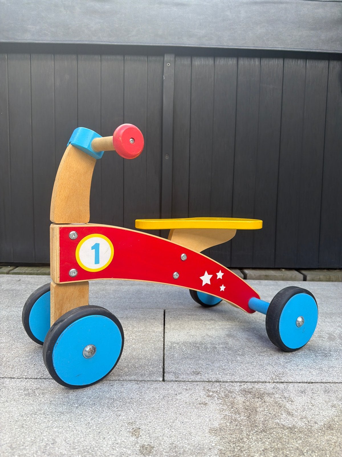 Houten loopfietsje - Ideaal voor de kleintjes!, Kinderen en Baby's, Ophalen of Verzenden, Gebruikt, Loopfiets
