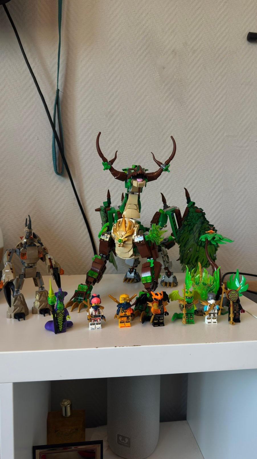Lego ninjago draak van leven, Lego, Ophalen of Verzenden, Zo goed als nieuw, Compleet